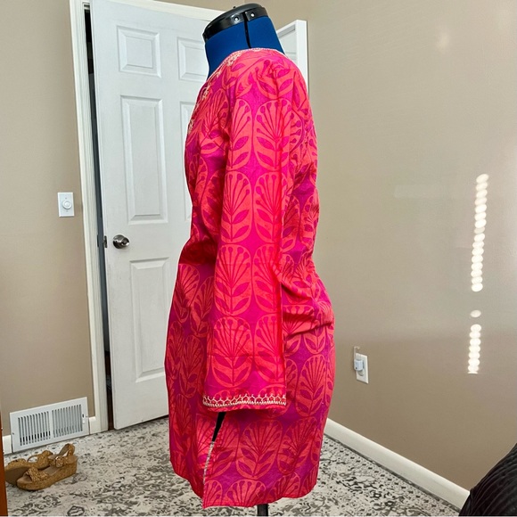 NWT never worn Sigrid Olsen Studio embroidered blouse, XL - Picture 5 of 9